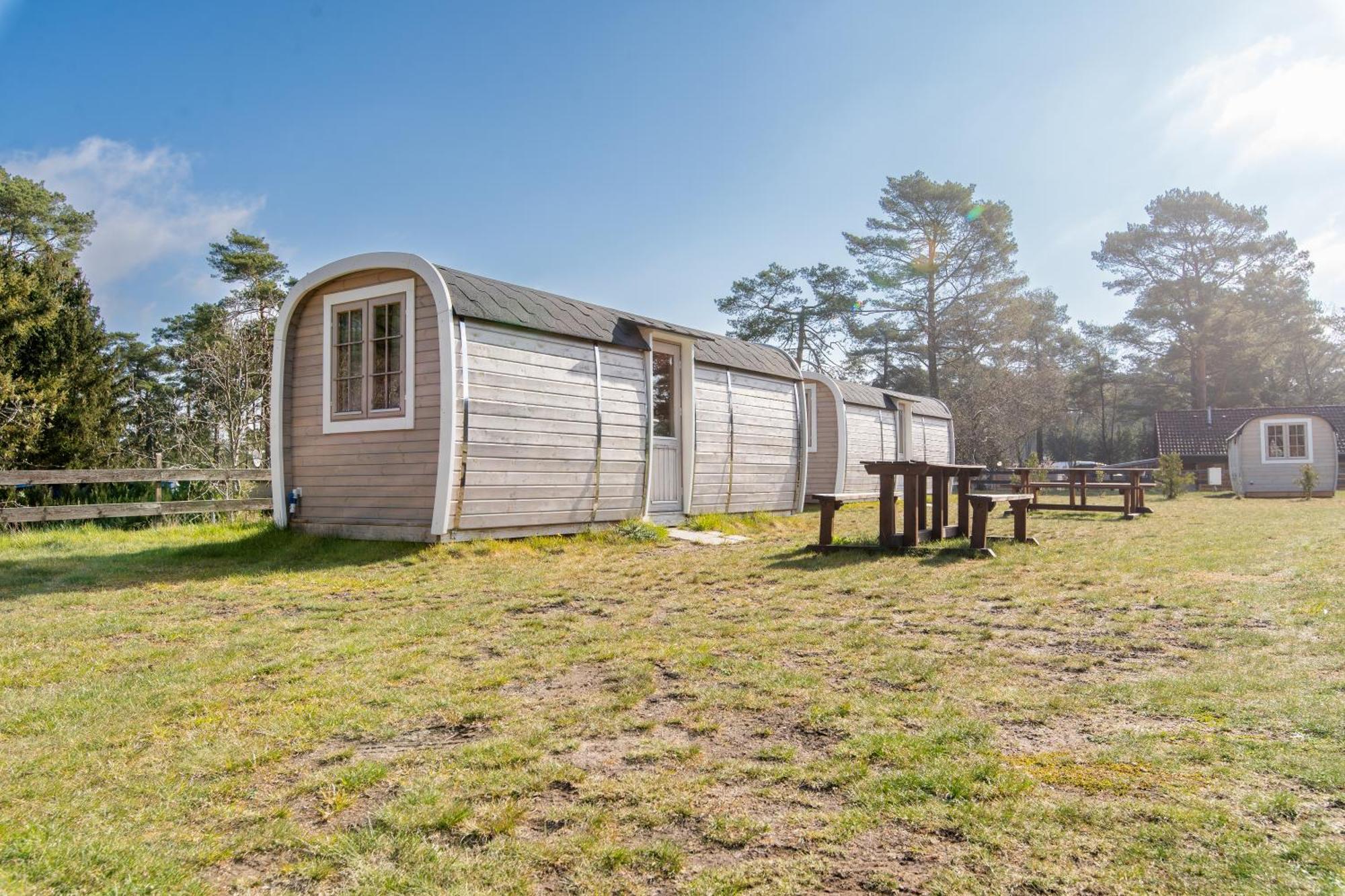 Naturcamping Lueneburger Heide - Chalets & Tiny Haeuser Soltau Esterno foto