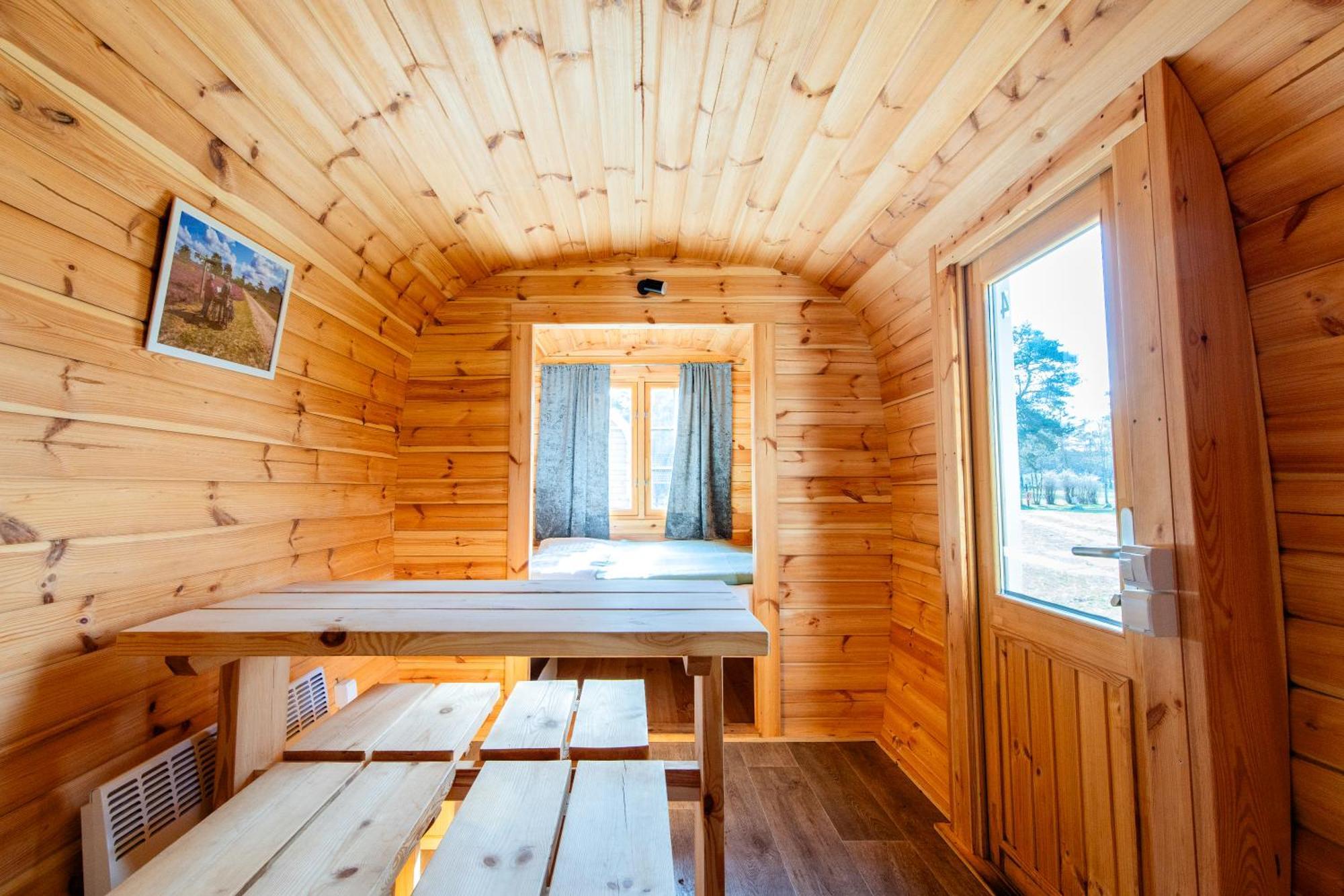 Naturcamping Lueneburger Heide - Chalets & Tiny Haeuser Soltau Esterno foto